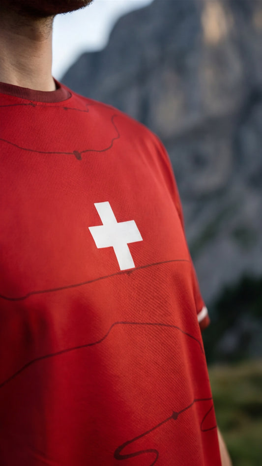 The Switzerland Concept Jersey: The Alpine Cross & Precision Edition